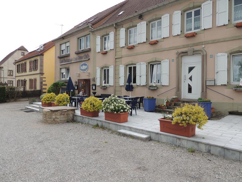 Aux Deux Clefs Hotell Petersbach Exteriör bild
